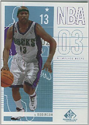 NBA 2002 / 03 SP Game Used - No 54 - Glenn Robinson