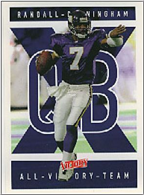 NFL 1999 Upper Deck Victory - No 301 - Randall Cunningham