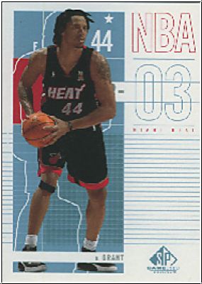 NBA 2002 / 03 SP Game Used - No 52 - Brian Grant