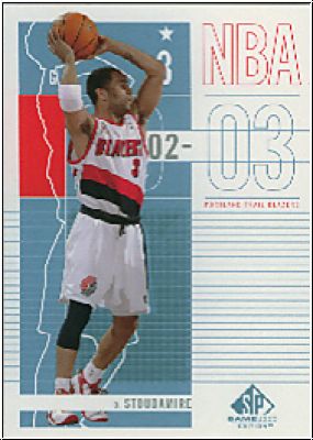 NBA 2002 / 03 SP Game Used - No 79 - Damon Stoudamire