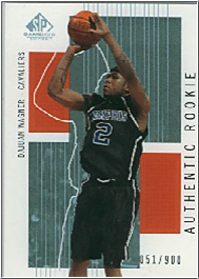 NBA 2002 / 03 SP Game Used - No 106 - Dajuan Wagner