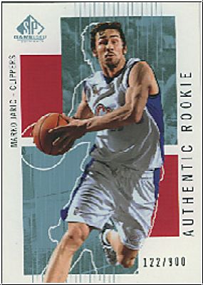 NBA 2002 / 03 SP Game Used - No 140 - Marko Jaric