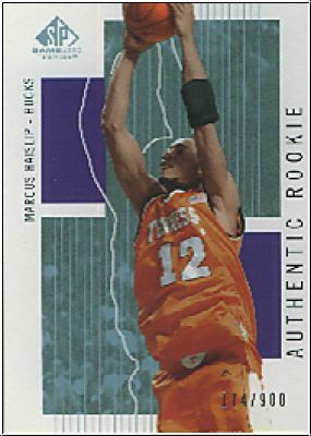 NBA 2002 / 03 SP Game Used - No 132 - Marcus Haislip