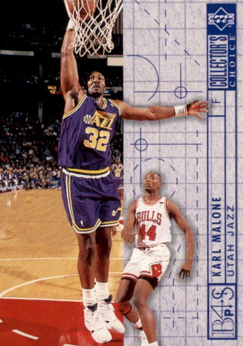 NBA 1994-95 Collector's Choice International German - No 397 - Karl Malone