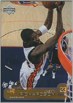 NBA 2002/03 Upper Deck - No. 43 - Jason Richardson