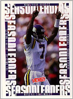 NFL 1999 Upper Deck Victory - No. 317 - Randall Cunningham