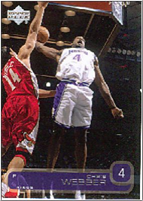 NBA 2002/03 Upper Deck - No 143 - Chris Webber