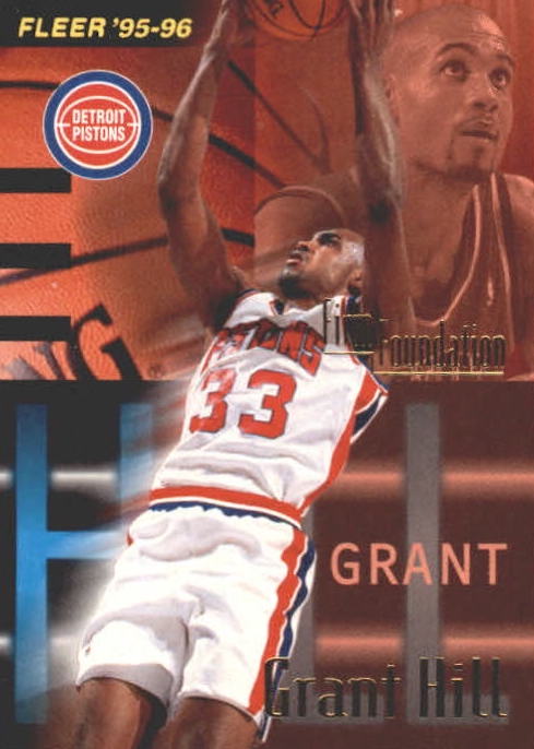 NBA 1995-96 Fleer European - No 398 - Grant Hill