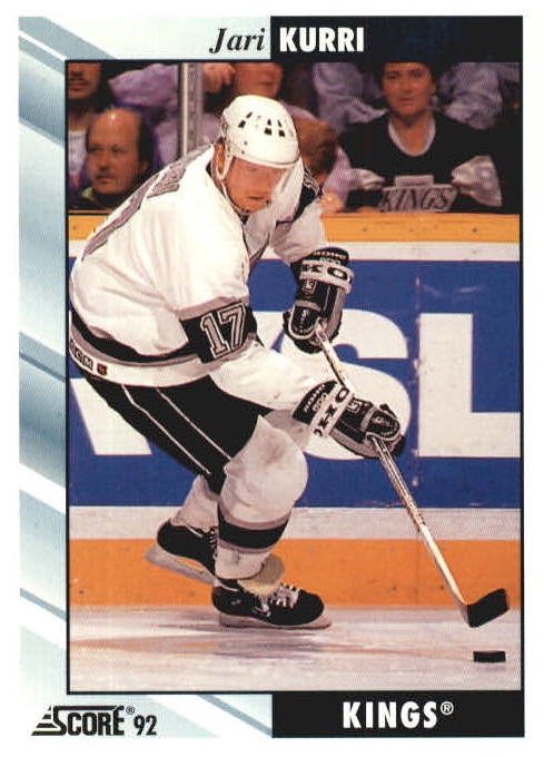 NHL 1992 / 93 Score - No 398 - Jari Kurri