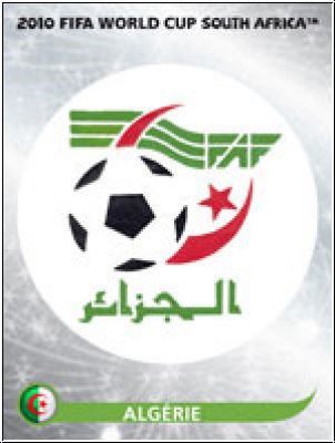 Soccer 2010 Panini World Cup South Africa - No 221 - Logo Algeria