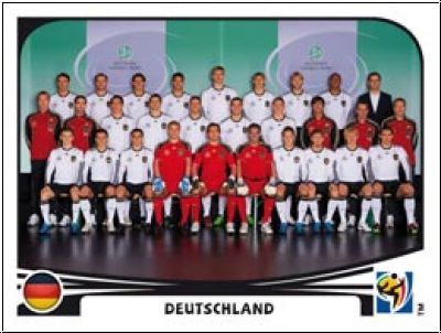Fussball 2010 Panini WM Südafrika - No 258 - Team Deutschland