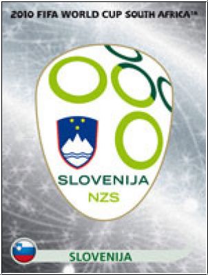 Soccer 2010 Panini World Cup South Africa - No 240 - Logo Slovenia