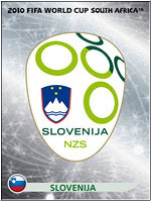 Fussball 2010 Panini WM Südafrika - No 240 - Logo Slovenien