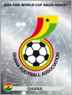 Soccer 2010 Panini World Cup South Africa - No 316 - Logo Ghana