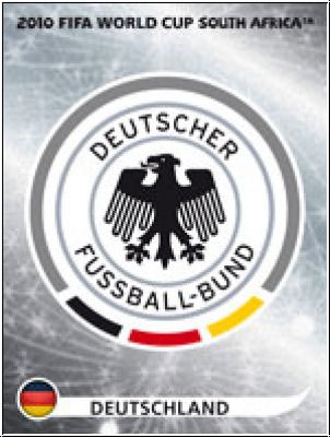 Football 2010 Panini World Cup South Africa - No 259 - Logo Germany