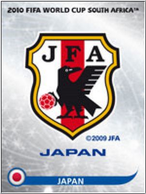 Fussball 2010 Panini WM Südafrika - No 373 - Logo Japan