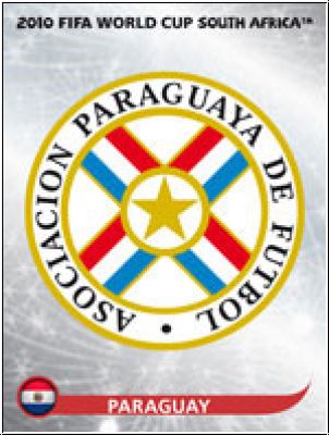 Fussball 2010 Panini WM Südafrika - No 430 - Logo Paraguay