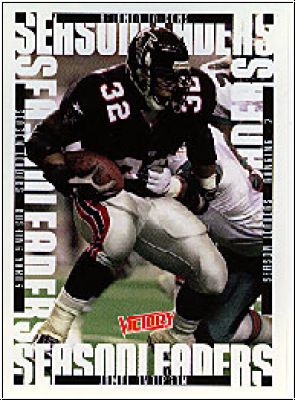 NFL 1999 Upper Deck Victory - No. 322 - Jamal Anderson