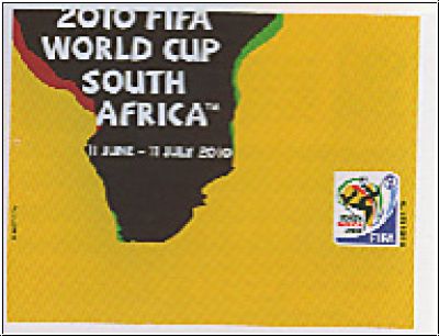 Football 2010 Panini World Cup South Africa - No 28 - Poster Part 2