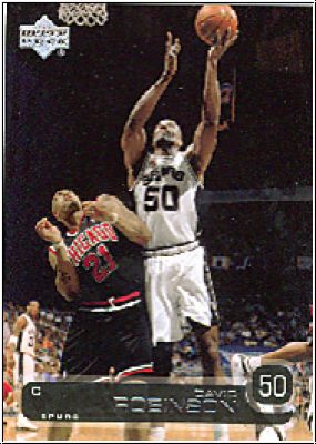 NBA 2002/03 Upper Deck - No 150 - David Robinson