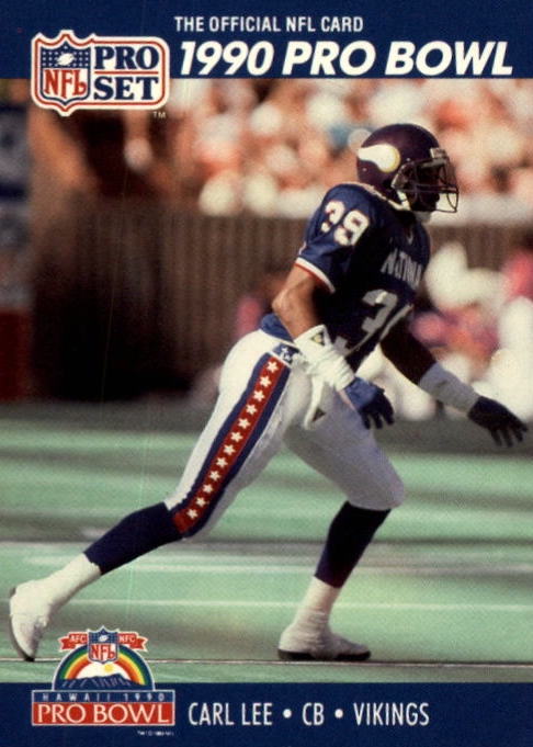 NFL 1990 ProSet - No 399 - Carl Lee