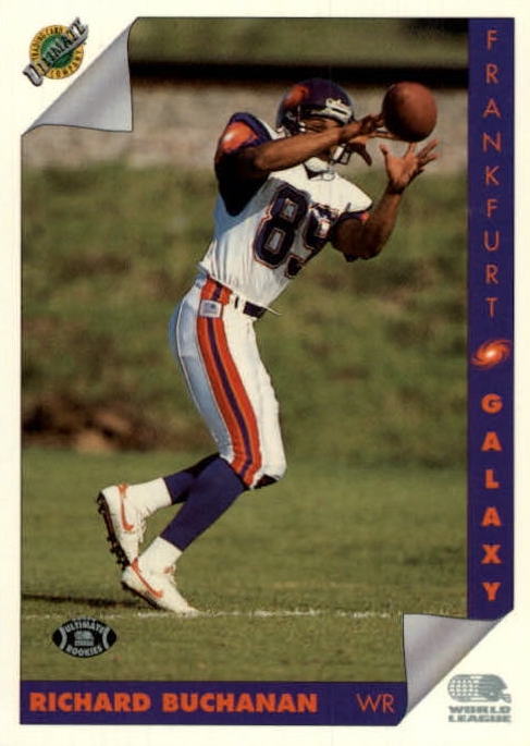 NFL 1992 Ultimate WLAF - No 39 - Richard Buchanan