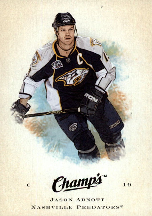 NHL 2008-09 Upper Deck Champ's - No. 39 - Jason Arnott