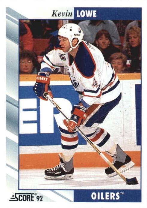 NHL 1992 / 93 Score - No 39 - Kevin Lowe