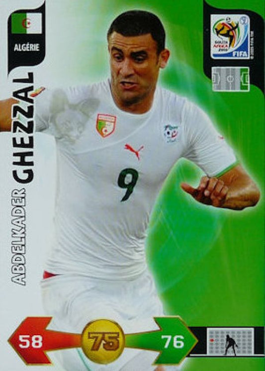 Soccer 2010 Panini Adrenalyn XL FIFA World Cup South Africa - No 4 - Abdelkader Ghezzal