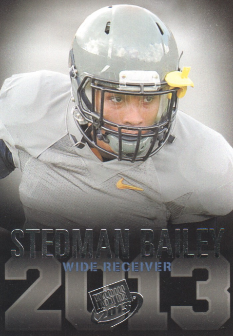 NFL 2013 Press Pass - No 3 - Stedman Bailey