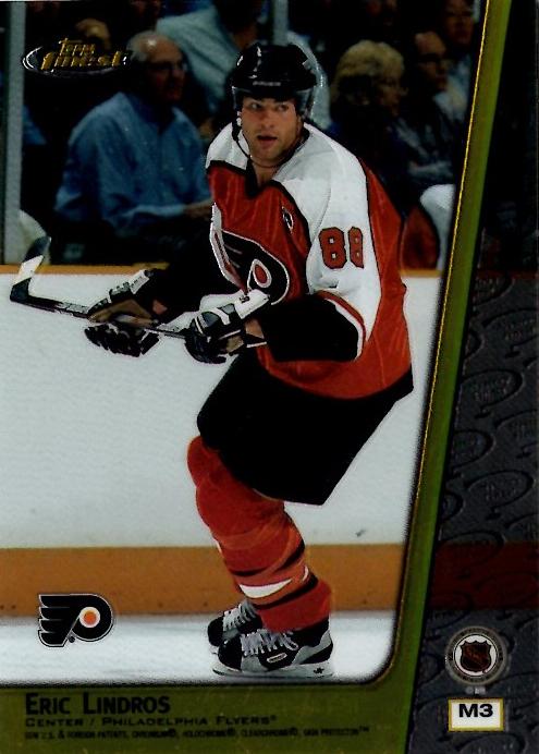 NHL 1998-99 Finest Double Sided Mystery Finest - No M3 - Jaromir Jagr / Eric Lindros