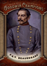 Div 2014 Upper Deck Goodwin Champions - No 150 - P.G.T. Beauregard