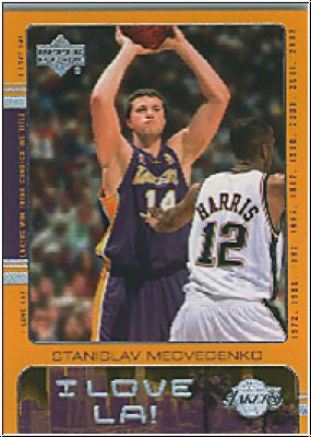 NBA 2002/03 Upper Deck I Love LA - No LA8 - Stanislav Medvedenko