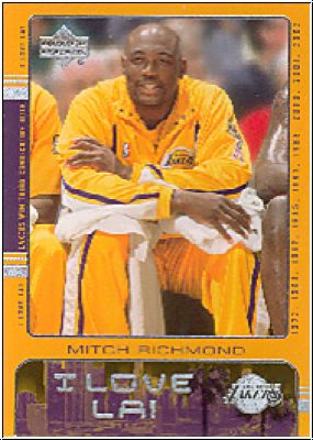 NBA 2002/03 Upper Deck I Love LA - No LA12 - Mitch Richmond