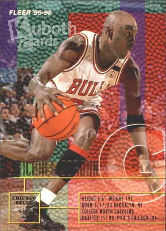 NBA 1995-96 Fleer - No 22 - Michael Jordan