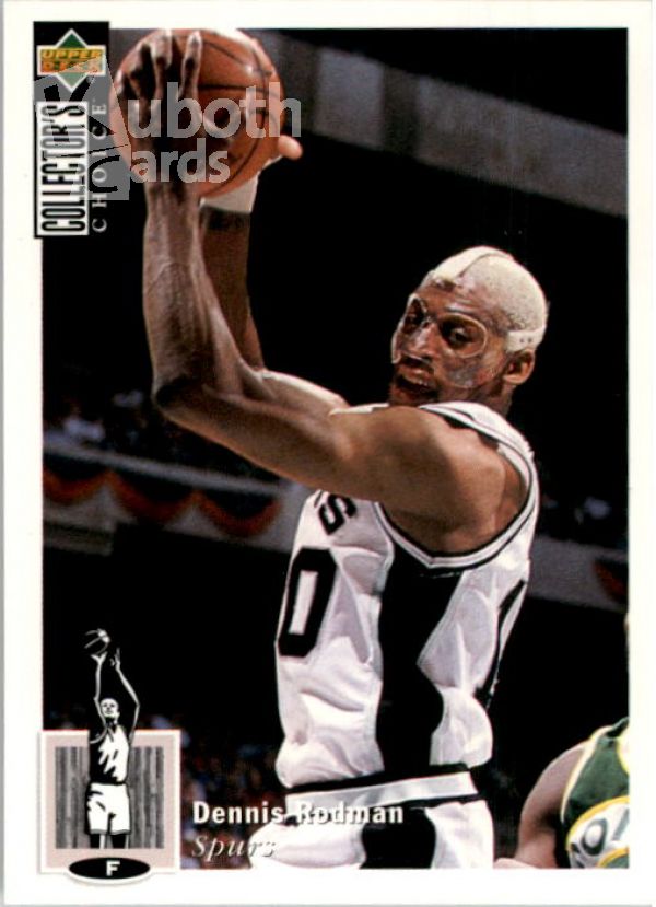 NBA 1994-95 Collector's Choice International German - No 10 - Dennis Rodman