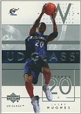 NBA 2002 / 03 UD Glass - No 89 - Larry Hughes