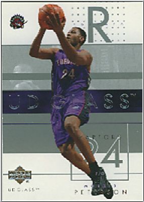 NBA 2002/03 UD Glass - No 84 - Morris Peterson