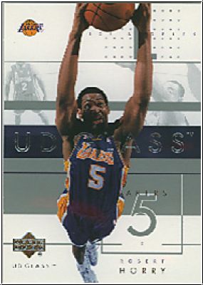 NBA 2002 / 03 UD Glass - No 36 - Robert Horry