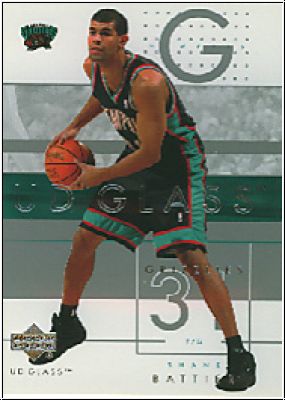 NBA 2002 / 03 UD Glass - No 38 - Shane Battier