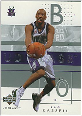 NBA 2002/03 UD Glass - No. 45 - Sam Cassell