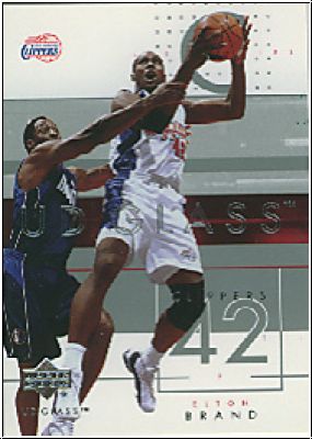 NBA 2002 / 03 UD Glass - No 32 - Elton Brand