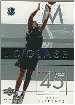 NBA 2002 / 03 UD Glass - No 16 - Raef LaFrentz