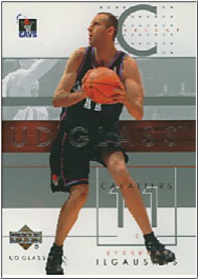 NBA 2002 / 03 UD Glass - No 12 - Zydrunas Ilgauskas