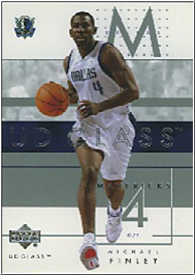 NBA 2002/03 UD Glass - No 14 - Michael Finley