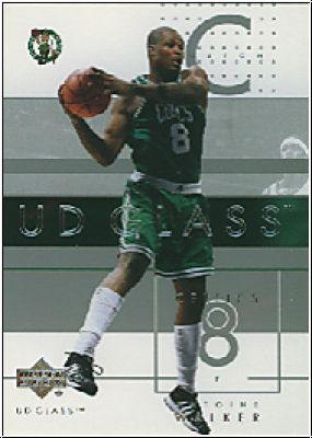 NBA 2002/03 UD Glass - No 5 - Antoine Walker