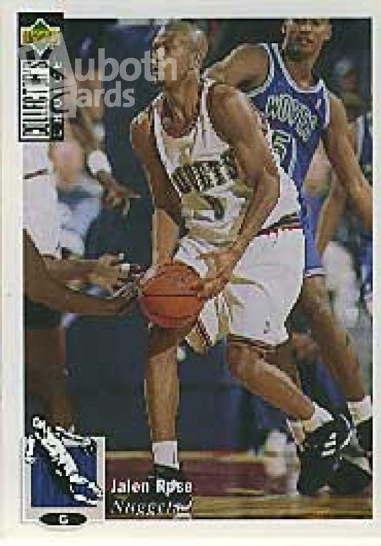 NBA 1994-95 Collector's Choice International German - No 238 - Jalen Rose