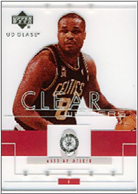 NBA 2002 / 03 UD Glass - No 101 - Antoine Walker