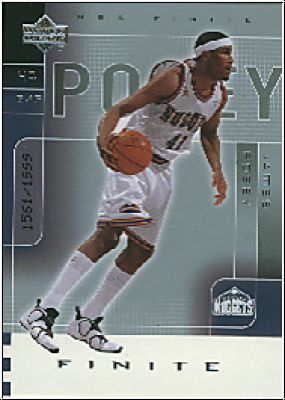 NBA 2002/03 Upper Deck Finite - No 22 - James Posey