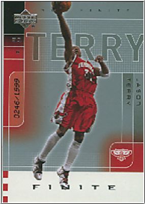 NBA 2002/03 Upper Deck Finite - No 4 - Jason Terry